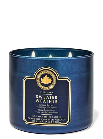 Sweater Weather 3-Wick Candle เทียนหอม 3 ไส้
