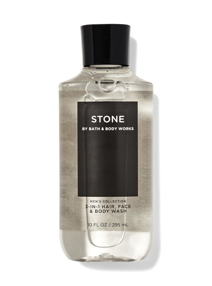 Stone 3-in-1 Hair, Face & Body Wash สบู่สูตร 3-in-1