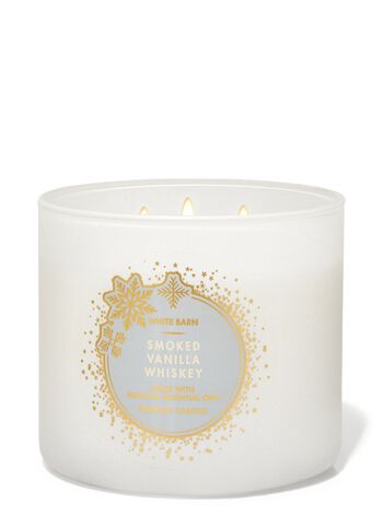 Smoked Vanilla Whiskey 3-Wick Candle เทียนหอม 3 ไส้
