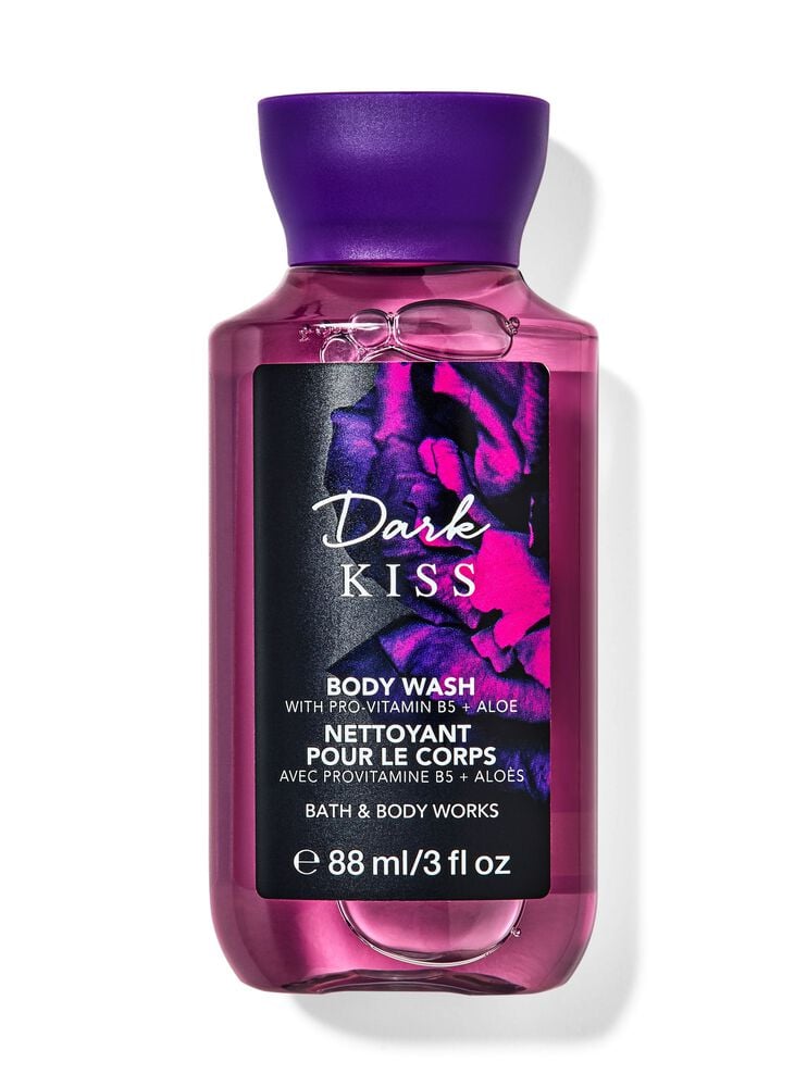 Dark Kiss Mini Shower Gel Travel Size Body Wash