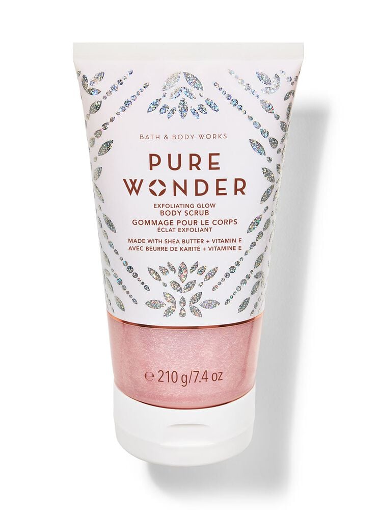 Pure Wonder Exfoliating Glow Body Scrub บอดี้สครับ