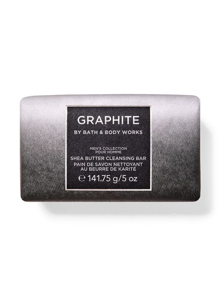 Graphite Shea Butter Cleansing Bar สบู่ก้อน