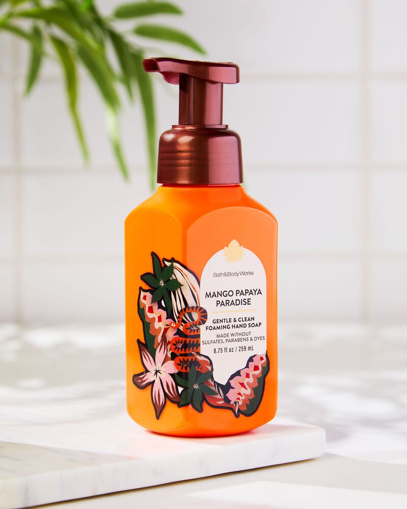 Mango Papaya Paradise Gentle & Clean Foaming Hand Soap โฟมล้างมือ