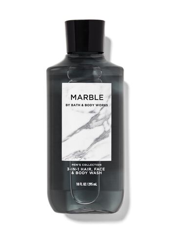 Marble 3-in-1 Hair, Face & Body Wash สบู่สูตร 3-in-1