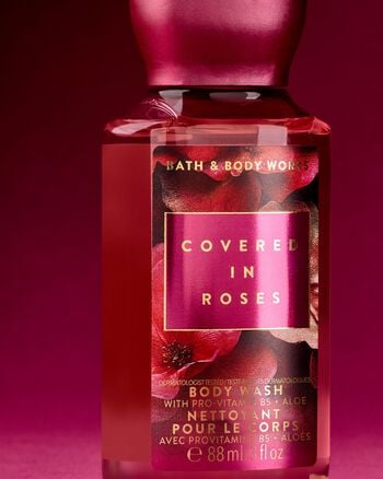 Covered In Roses Travel Size Body Wash สบู่อาบน้ำขนาดพกพา