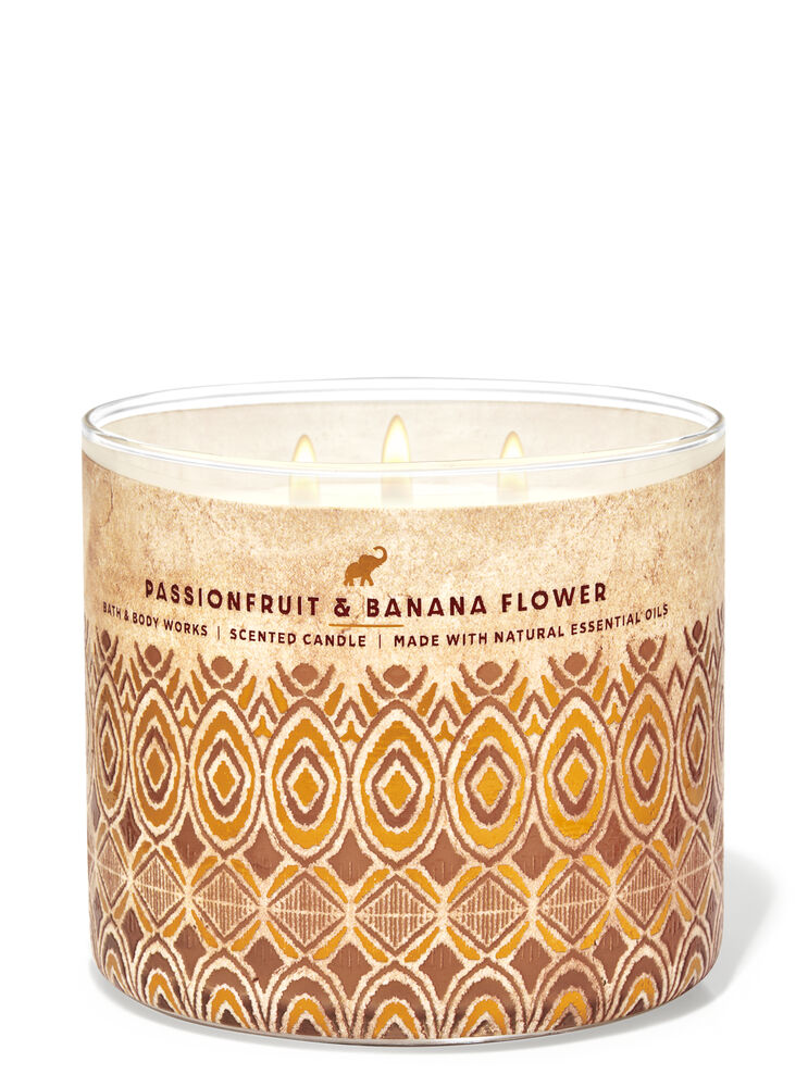 Passionfruit & Banana Flower 3-Wick Candle 3-Wick Candle