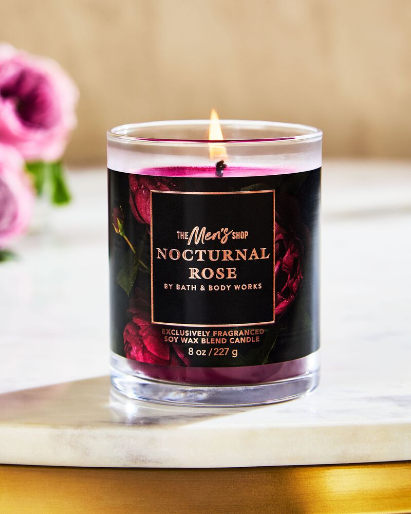 Nocturnal Rose Single Wick Candle เทียนหอม 1 ไส้