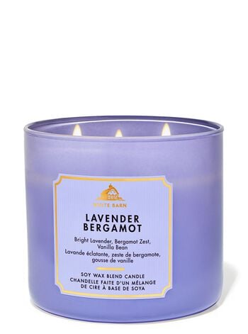 Lavender Bergamot 3-Wick Candle เทียนหอม 3 ไส้