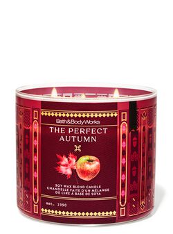 The Perfect Autumn 3-Wick Candle