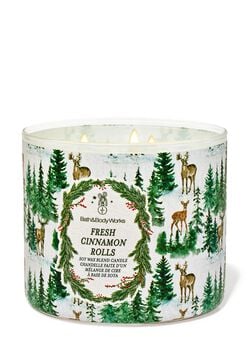 Fresh Cinnamon Rolls 3-Wick Candle