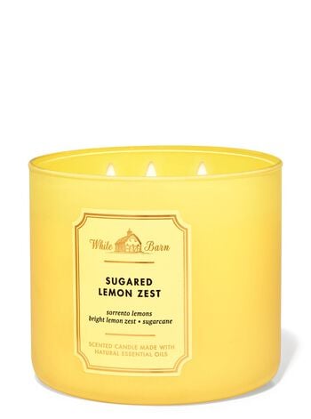 Sugared Lemon Zest 3-Wick Candle เทียนหอม 3 ไส้