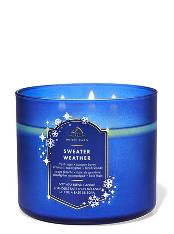 Sweater Weather 3-Wick Candle เทียนหอม 3 ไส้
