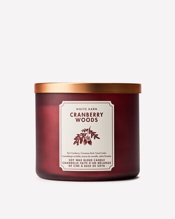 Cranberry Woods 3-Wick Candle เทียนหอม 3 ไส้