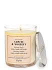 Coffee & Whiskey Single Wick Candle image number null