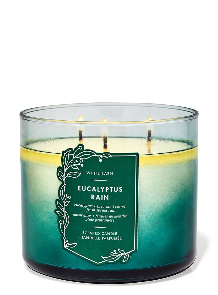 Eucalyptus Rain 3-Wick Candle เทียนหอม 3 ไส้