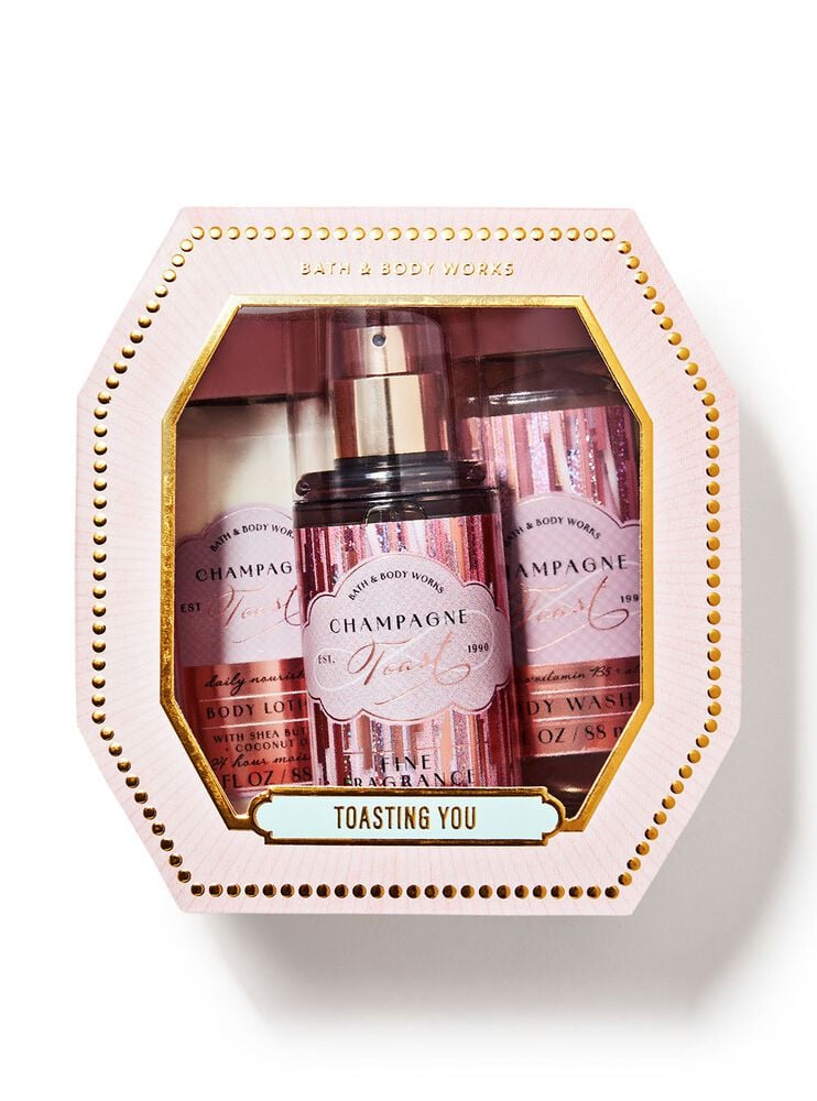 Champagne Toast Mini Gift Box Set Mini Gift Box Set