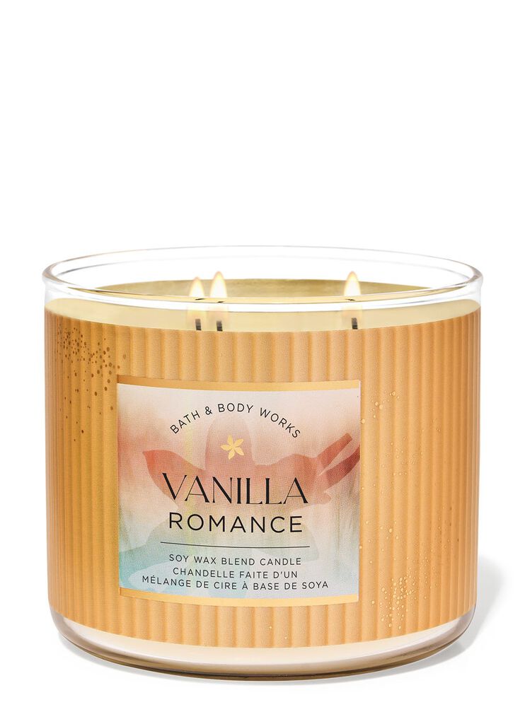 Vanilla Romance 3-Wick Candle เทียนหอม 3 ไส้