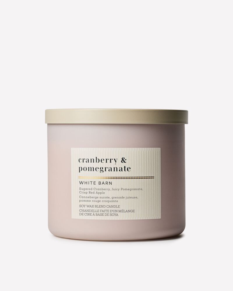 Cranberry & Pomegranate 3-Wick Candle เทียนหอม 3 ไส้