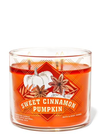 Sweet Cinnamon Pumpkin 3-Wick Candle 3-Wick Candle