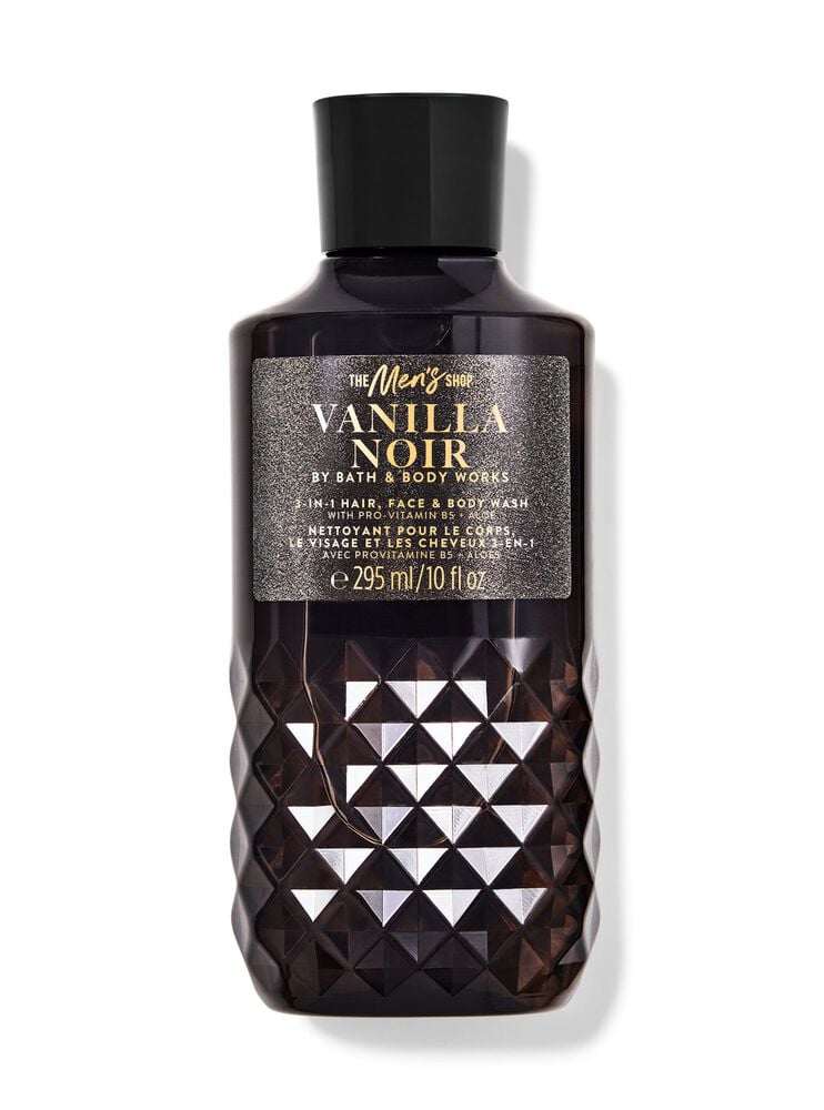 Vanilla Noir 3-in-1 Hair, Face & Body Wash สบู่สูตร 3-in-1