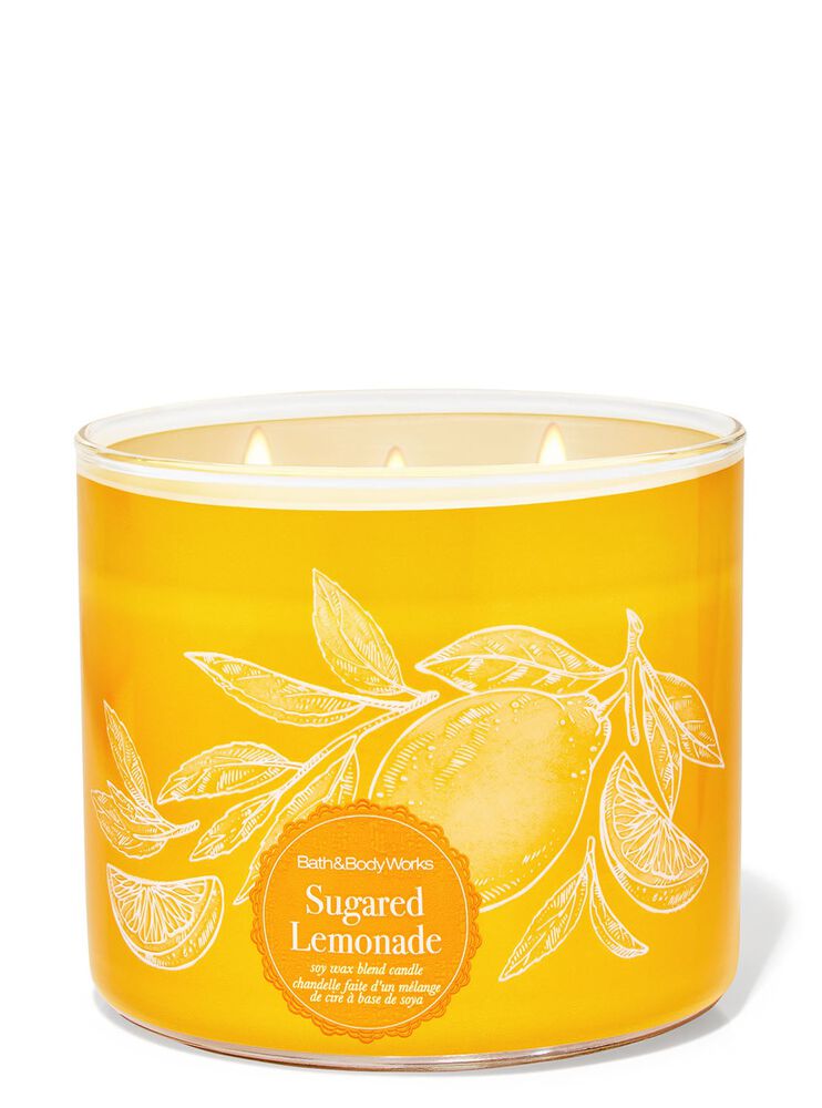 Sugared Lemonade 3-Wick Candle เทียนหอม 3 ไส้