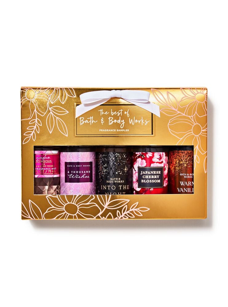 Best of Bath & Body Works 5-piece Mini Fine Fragrance Mist Gift Set มินิกิ๊ฟต์เซ็ต