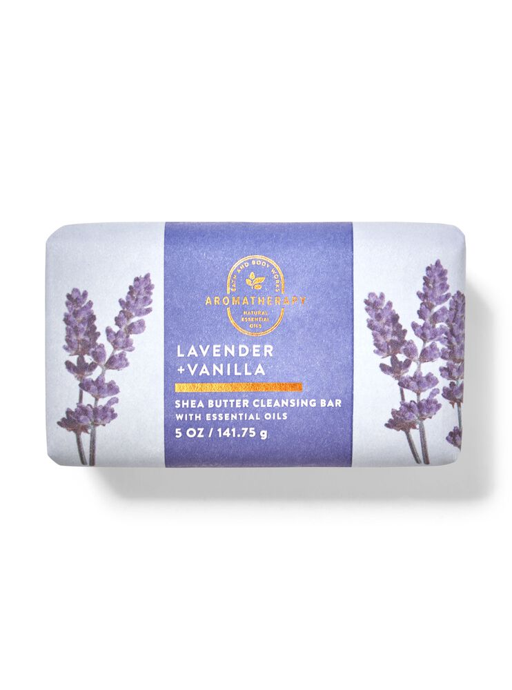 Lavender Vanilla Shea Butter Cleansing Bar สบู่ก้อน