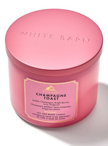 Champagne Toast 3-Wick Candle เทียนหอม 3 ไส้