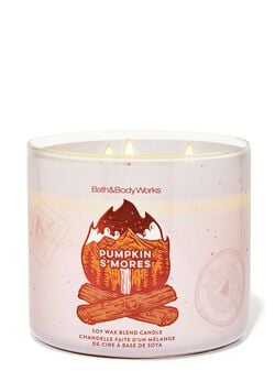 Pumpkin S'mores 3-Wick Candle