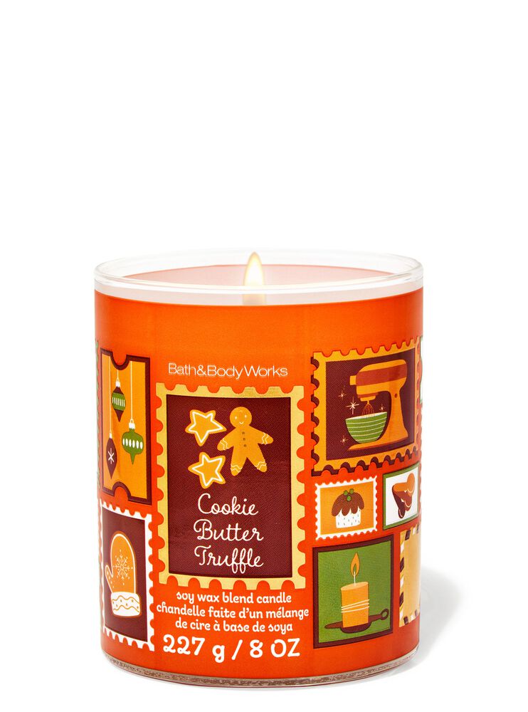 Cookie Butter Truffle Single Wick Candle เทียนหอม 1 ไส้