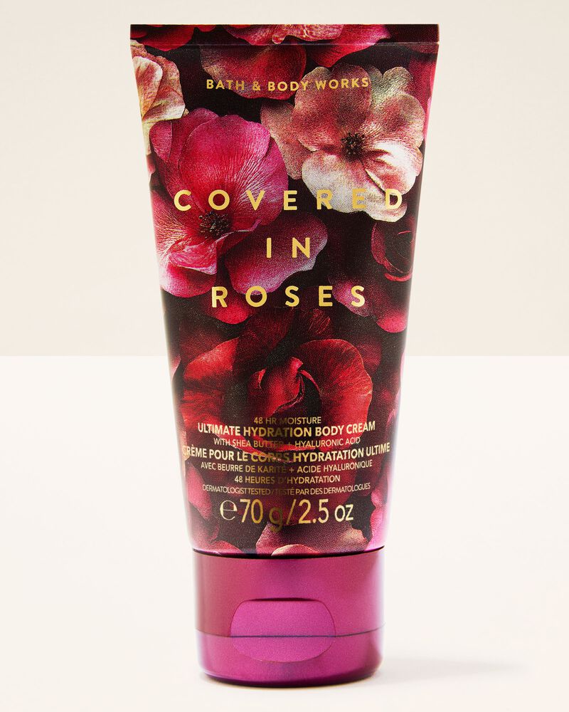 Covered In Roses Travel Size Ultimate Hydration Body Cream บอดี้ครีมขนาดพกพา