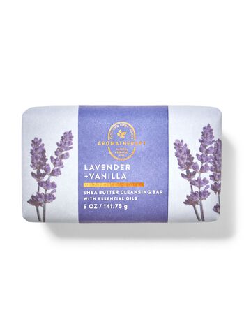 Lavender Vanilla Shea Butter Cleansing Bar สบู่ก้อน