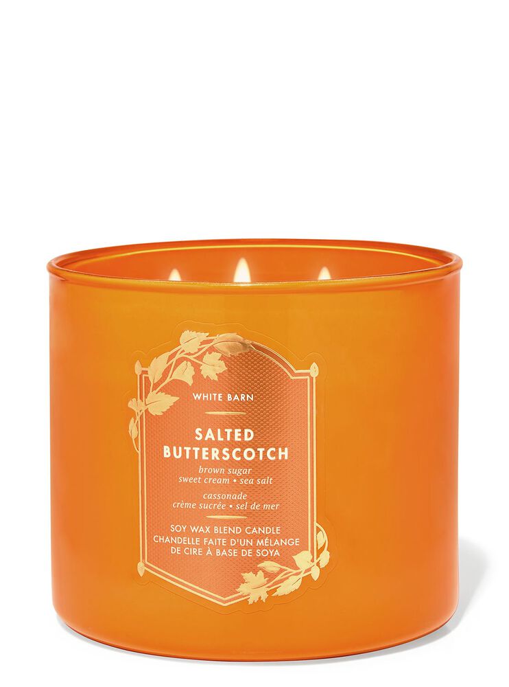 Salted Butterscotch 3-Wick Candle เทียนหอม 3 ไส้