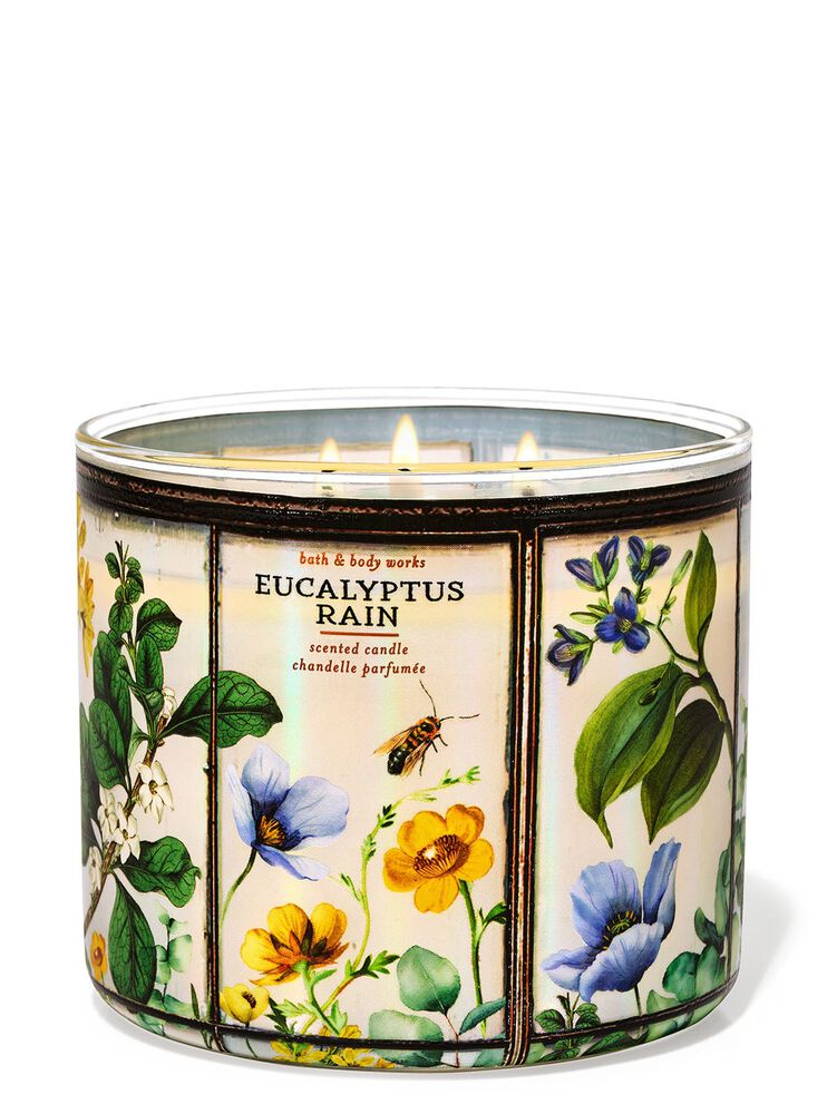 Eucalyptus Rain 3-Wick Candle เทียนหอม 3 ไส้