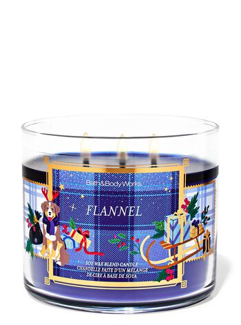 Flannel 3-Wick Candle เทียนหอม 3 ไส้
