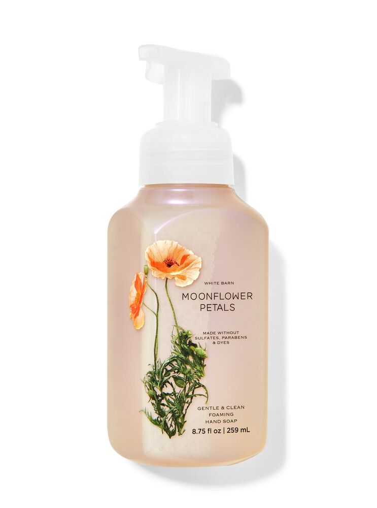 Moonflower Petals Gentle & Clean Foaming Hand Soap Gentle Foaming Hand Soap