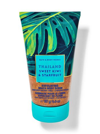 Thailand Sweet Kiwi & Starfruit Exfoliating Glow Body Scrub บอดี้สครับ