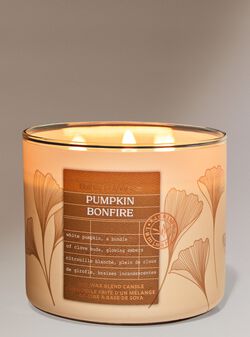 Pumpkin Bonfire 3-Wick Candle