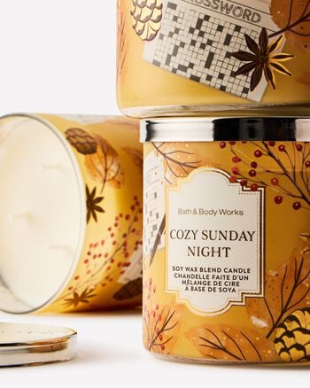 Cozy Sunday Night 3-Wick Candle เทียนหอม 3 ไส้