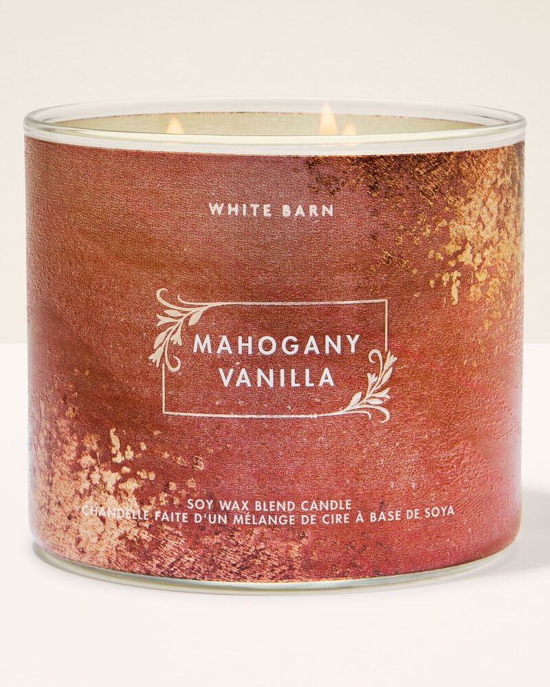 Mahogany Vanilla 3-Wick Candle 3-Wick Candle
