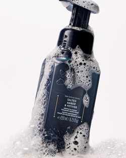 Salted Amber & Vetiver Gentle & Clean Foaming Hand Soap image number null