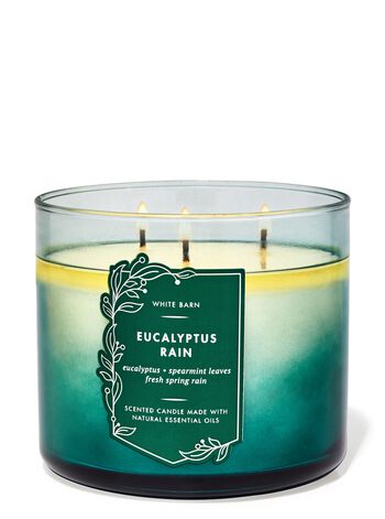 Eucalyptus Rain 3-Wick Candle เทียนหอม 3 ไส้