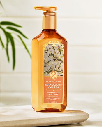 Mahogany Vanilla Cleansing Gel Hand Soap เจลล้างมือสูตรทำความสะอาด