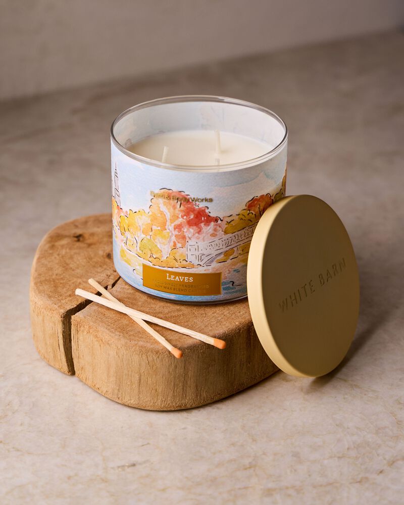 Leaves 3-Wick Candle เทียนหอม 3 ไส้