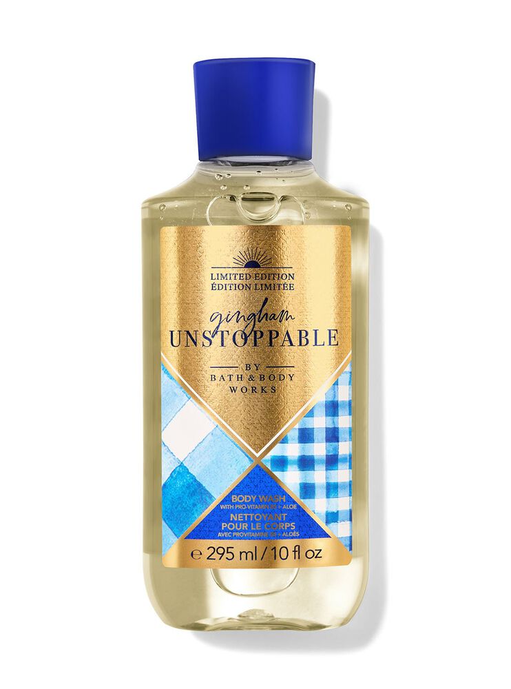 Gingham Unstoppable 3-in-1 Hair, Face & Body Wash สบู่สูตร 3-in-1