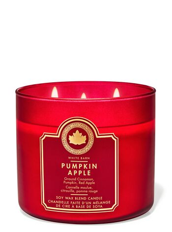 Pumpkin Apple 3-Wick Candle เทียนหอม 3 ไส้