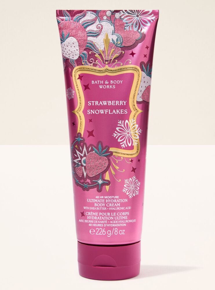 Strawberry Snowflakes Ultimate Hydration Body Cream บอดี้ครีม