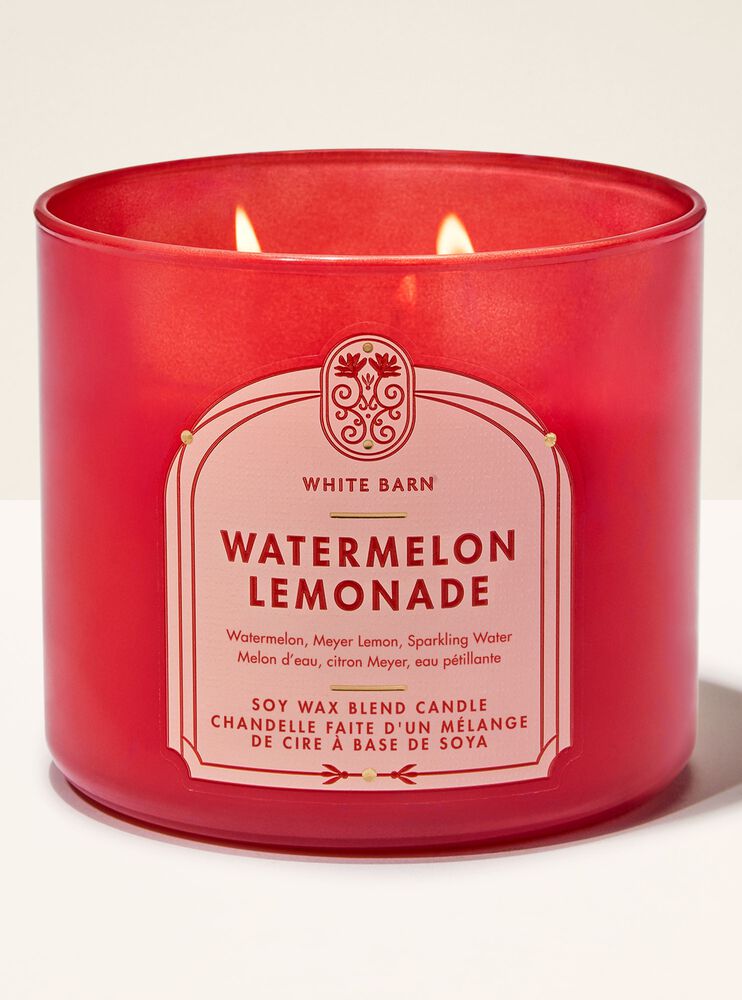 Watermelon Lemonade 3-Wick Candle เทียนหอม 3 ไส้
