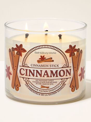Cinnamon 3-Wick Candle เทียนหอม 3 ไส้
