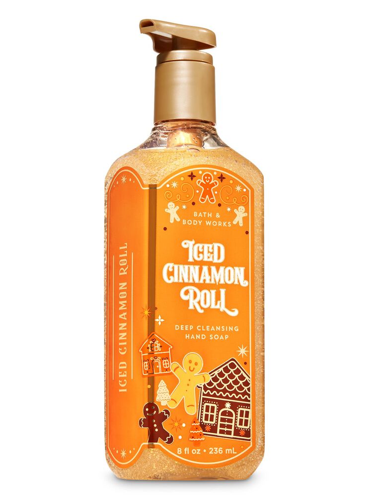 Iced Cinnamon Roll Deep Cleansing Hand Soap Deep Cleansing Hand Soap